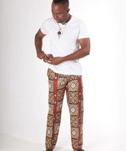 Pantalon africain Indigo-kola