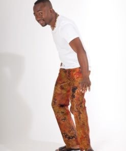 Pantalon africain Indigo-kola