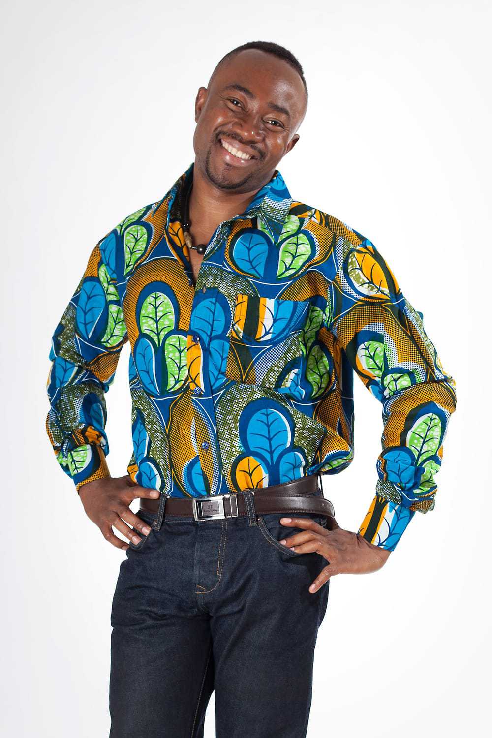 Chemises pour hommes, chemise africaine pour hommes, vêtements
